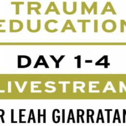 Practical trauma informed interventions with Dr Leah Giarratano on 22-23 and 29-30 September 2022 UK