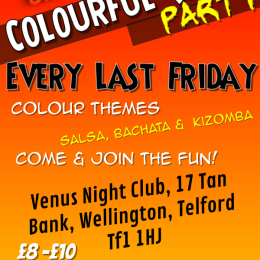 Telford & Shropshire Colourful Salsa Party