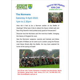 Bringing History Alive with @BourneHallEwell  Museum Kids Club @KidsInMuseums - The Normans