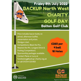 Backup Golf Day at Bolton Golf Club