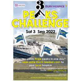3 Peaks Challenge in aid of Bury Hospice!