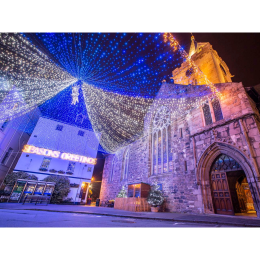 Christmas Lights Switch On - Town