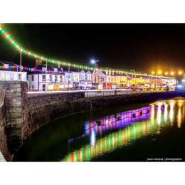 Christmas lights switch on - The Bridge