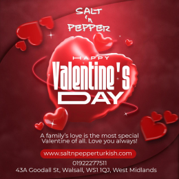 Valentines Day at Salt 'n' Pepper Turkish Restaurant