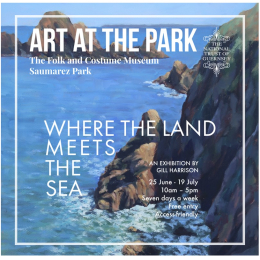 Gill Harrison's 'Where the Land Meets the Sea' art exhibition