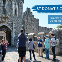 St Donat's Castle Tour