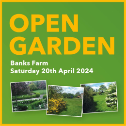 Banks Farm Open Garden, Barcombe raising funds for The Bevern Trust 25th Anniversary