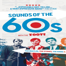 The Sounds of the 60s with The Zoots