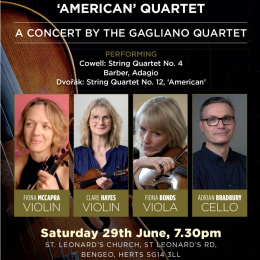 A Concert by the Gagliano Quartet