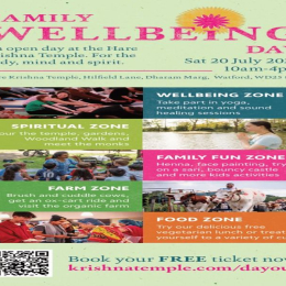 Family Wellbeing Day at Bhaktivedanta Manor