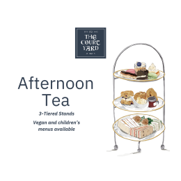 Afternoon Tea at The Courtyard - Oaty & Joey's