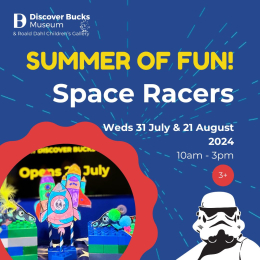 SPACE RACERS AT DISCOVER BUCKS MUSEUM