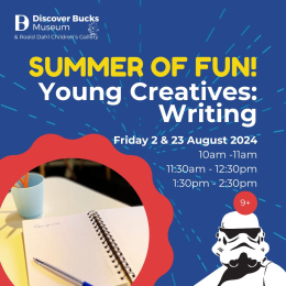 YOUNG CREATIVES: WRITING AT DISCOVER BUCKS MUSEUM