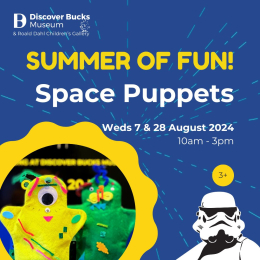 SPACE PUPPETS AT DISCOVER BUCKS MUSEUM