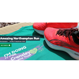 Join our Running team! In Support of Cransley Hospice.