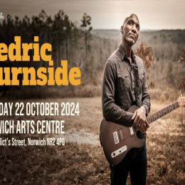 Cedric Burnside at Norwich Arts Centre - PRB Presents