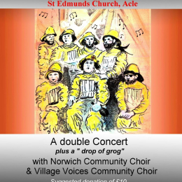 Nelson's Blood - an afternoon charity concert in Acle with two local choirs