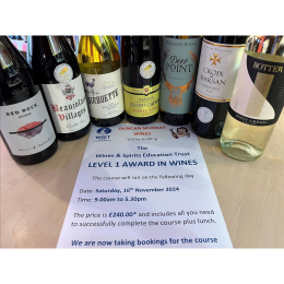 WSET Wine Course Level 1 for Wine Enthusiasts