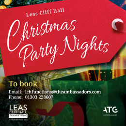 Christmas Party Nights at Leas Cliff Hall