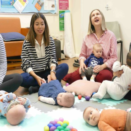 Group singing sessions for new mothers and their babies in Battersea (Donate-what-you-can)