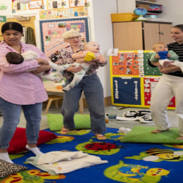 Group singing sessions for new mothers and their babies in Battersea (Donate-what-you-can)