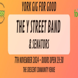 York Gig for Good - Charity Fundraiser Feat. The Y Street Band and Senators