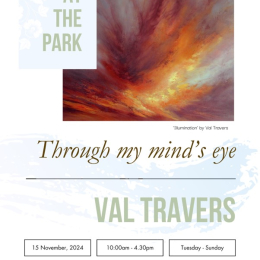 Val Travers 'Through My Mind's Eye' art exhibition