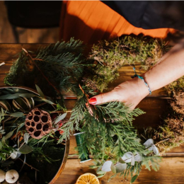 Luxury Wreath Making Workshop