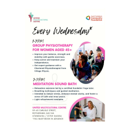 Free Group Physiotherapy For Women Aged 45+ | United Multicultural Centre & Village Physio