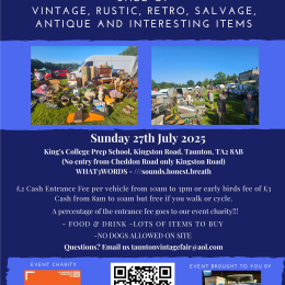 Tauntons Vintage & Salvage Fair 2025
