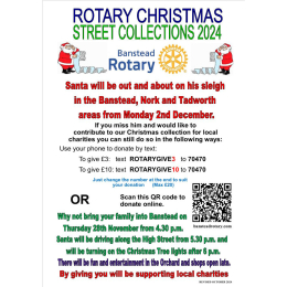 Rotary Christmas Street Collections in #Banstead @bansteadrotary #Christmas