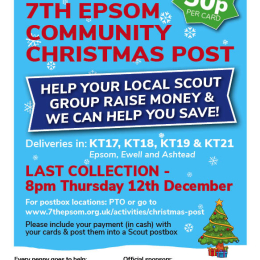 Community Christmas Post by 7th #Epsom Scouts