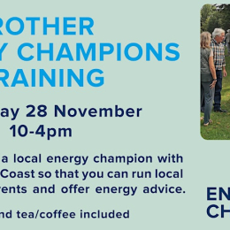 Free Rother Energy Champions training at Bexhill Town Hall