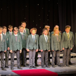 Devonport Highschool for Boys Choir performing at The Ivy Exeter