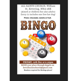 Bingo at All Saints