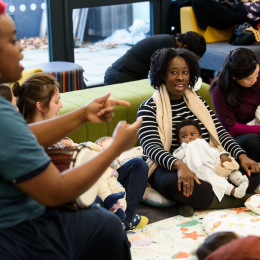 Free group singing sessions for new mums & babies in Dulwich