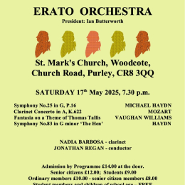 Erato Orchestra Concert – May 2025