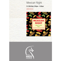 Mexican Night at The White Horse 