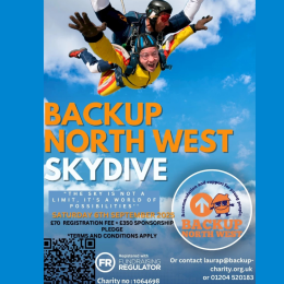 Backup North West's Annual Skydive