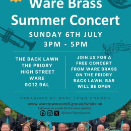 Summer Concert – Ware Brass