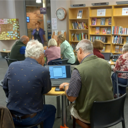 VASL Digital Volunteers at Market Harborough Library