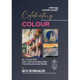 Nelli Begg and Michelle Stringer's 'Celebrating Colour' Exhibition