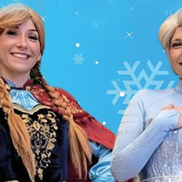 A visit from the Snow Sisters