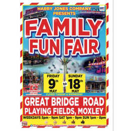 Harry Jones Funfair - Moxley - May 2025