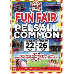 Harry Jones Funfair in Pelsall - May 2025