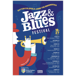Birmingham Jazz and Blues Festival in Sutton Coldfield