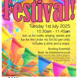 Toddler Tuesday: Festival!