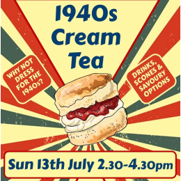 1940s Cream Tea @ St. Martin's Walsall