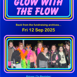 Wirral Hospice St John's 'Glow with the Flow' evening family walk