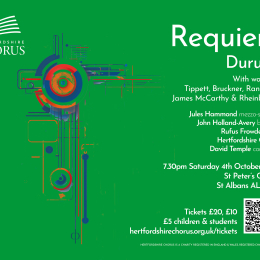 Hertfordshire Chorus presents Duruflé's Requiem